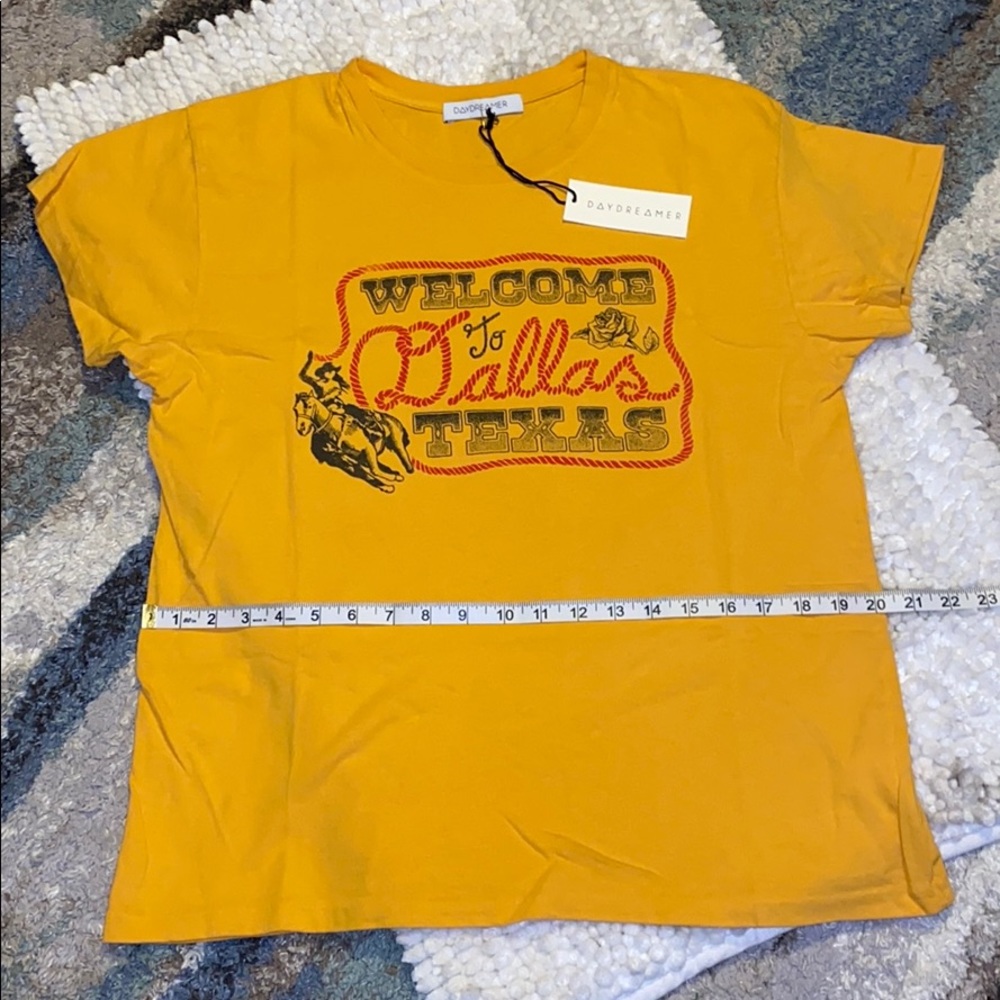 NWT Daydreamer Welcome to Dallas Tour Tee M - Picture 6 of 7